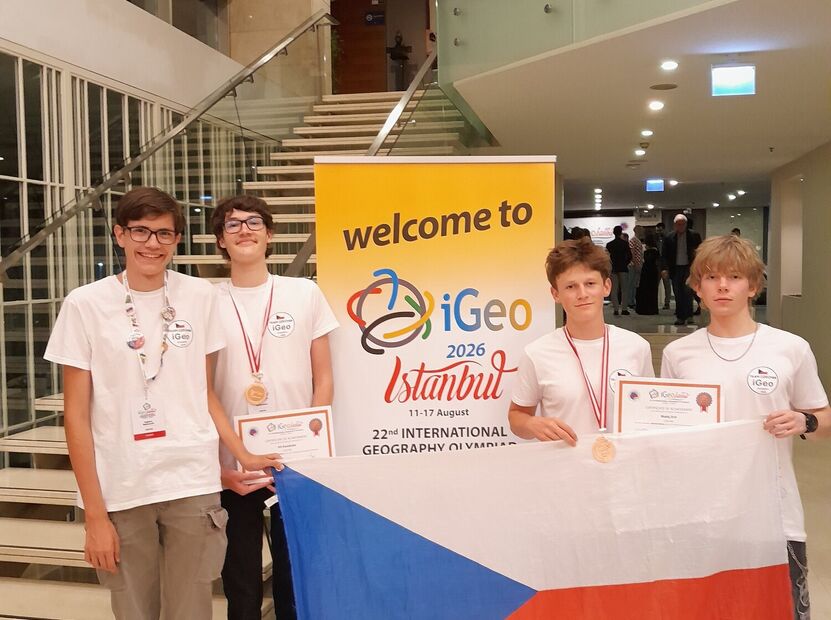 Čeští geografové získali na iGeo v Istanbulu 2 bronzové medaile